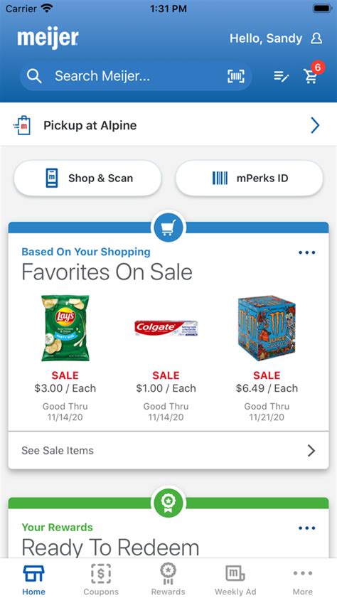 mPerks offers good with mPerks digital coupon (s). . Download meijer app
